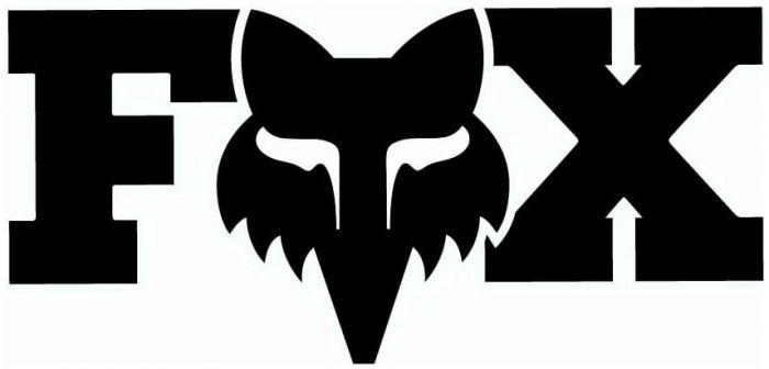 Fox F-Head-X 7" Sticker