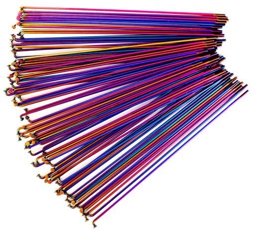 TotalBMX Rainbow Double Butted Spokes (Pack Of 40)