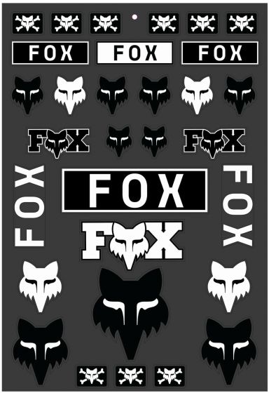 Fox Legacy Track Sticker Pack