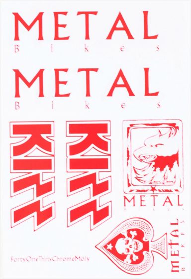 Metal Collectors Kizz Sticker Sheet