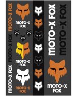 Fox Heritage Track Sticker Pack