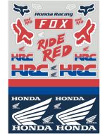 Fox Honda Track Sticker Pack