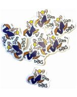 S&M Original Slam Bar Decal Sticker