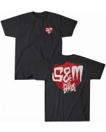 S&M Skull Shield T-Shirt
