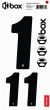 Box Two Number Sticker Kit