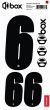 Box Two Number Sticker Kit