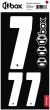 Box Two Number Sticker Kit