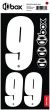 Box Two Number Sticker Kit