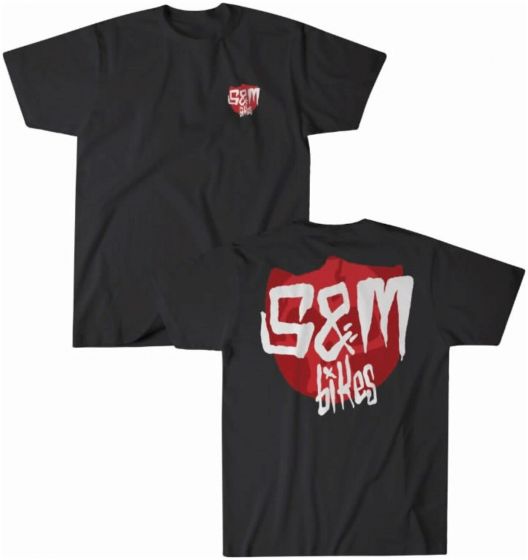 S&M Skull Shield T-Shirt