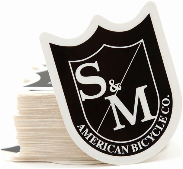 S&M Medium Shield Sticker