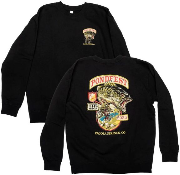 4Down Pondfest Fish Heavyweight Crew Sweatshirt