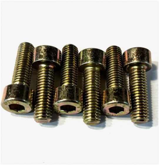 S&M FIT Gold Metric Stem Bolts