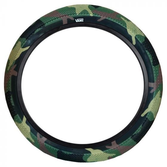 Cult Vans 14-Inch Green Camo Tyre