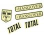 Total BMX Hangover H4 Frame Stickers