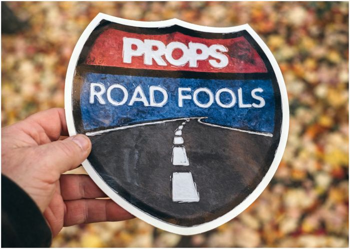Props Big Road Fools Sticker