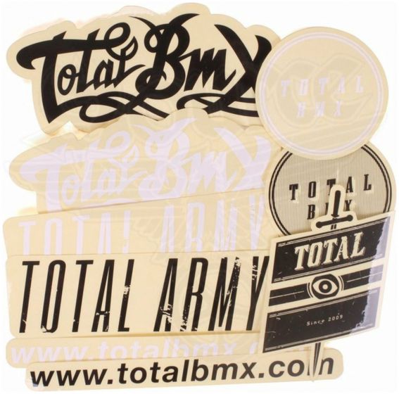 Total BMX Sticker Pack Mixed