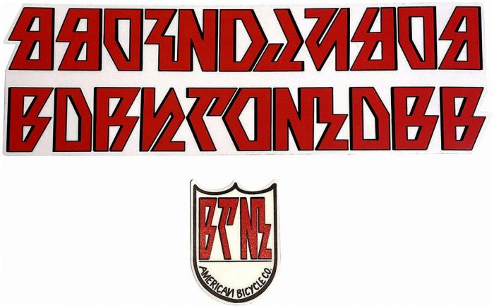 S&M Hoder Born To Mobb XL Frame Sticker