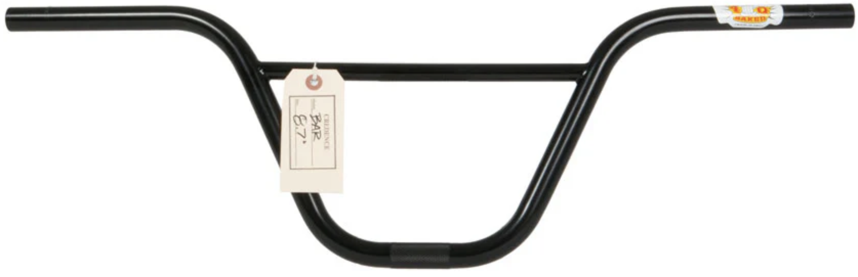 BMX用ハンドルバー】S&M製CREDENCE 8.7″ BAR，black S&M Credence