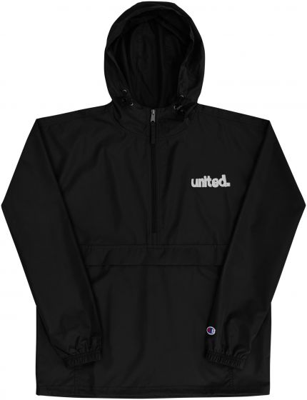 United Embroidered Coastin Packable Jacket