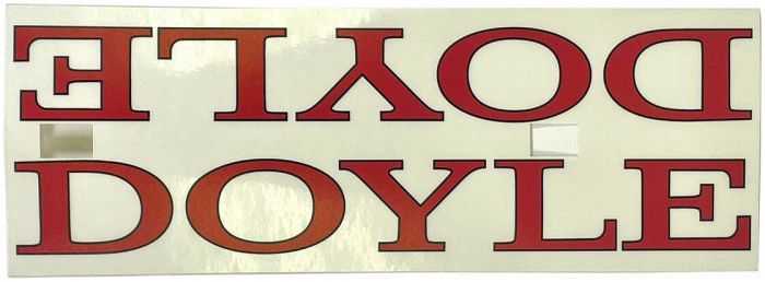 S&M Doyle Frame Sticker