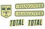 Total BMX Hangover H4 Frame Stickers