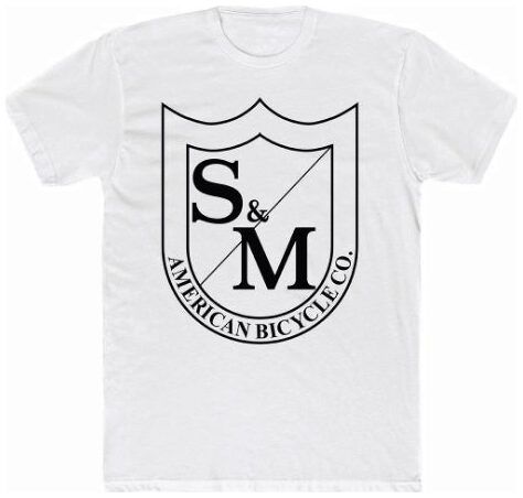 S&M Big Shield T-Shirt – White