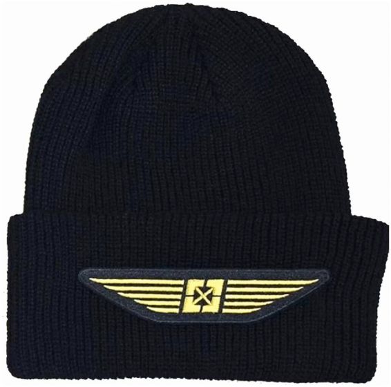 FIT Gold Wing Cuffed Beanie