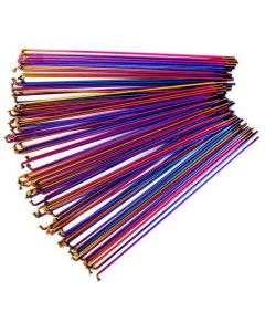 TotalBMX Rainbow Double Butted Spokes (Pack Of 40)
