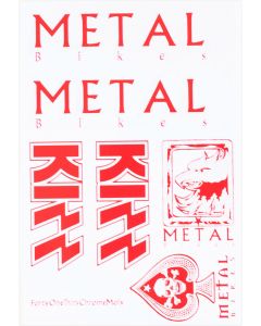 Metal Kizz Sticker Sheet
