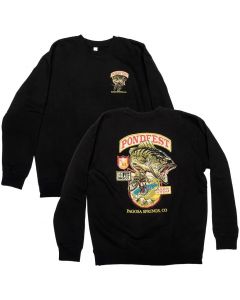 4Down Pondfest Fish Heavyweight Crew Sweatshirt