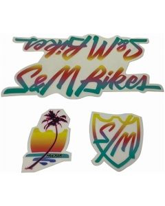 S&M Hucker Tropical Frame Sticker