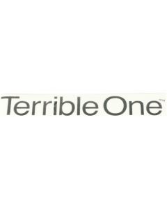 Terrible One Barcode Die Cut Sticker